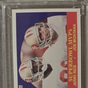 NFL Super Bowl MVP's Trading Card